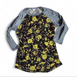 LuLaRoe 3/4 sleeve top in size M